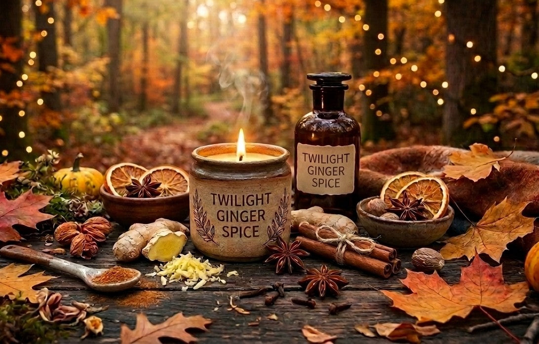 Twilight Ginger Spice 2.5oz soy wax melt